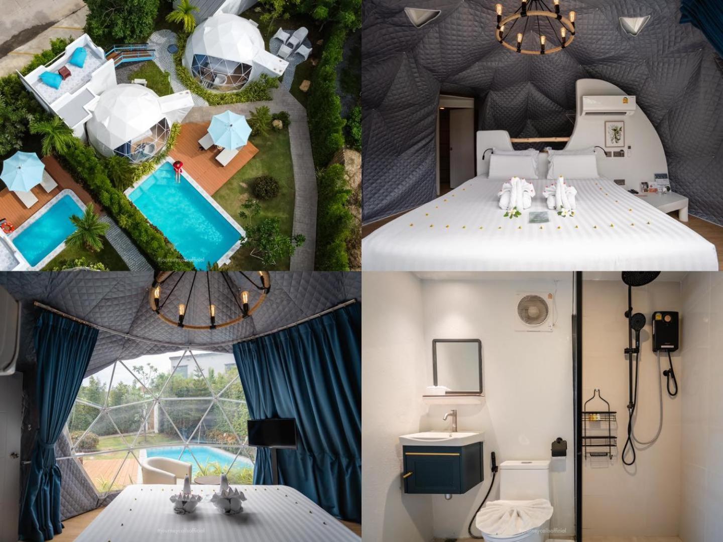 Le Resort And Villas Rawai Ngoại thất bức ảnh The interior of a bubble hotel